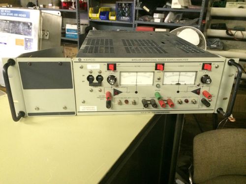 KEPCO BIPOLAR OPERATIONAL POWER SUPPLY AMPLIFIER BOP-20-10M