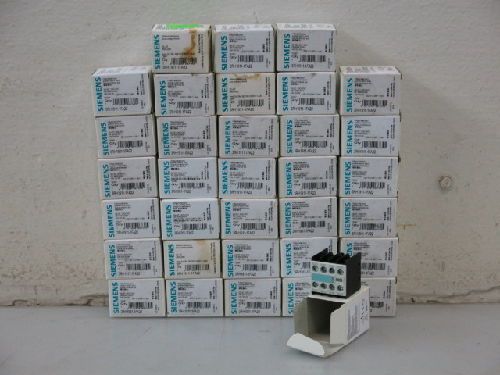 33 SIEMENS 3RH1911-1FA22 AUXILIARY SWITCH BLOCKS, 10A, 240V