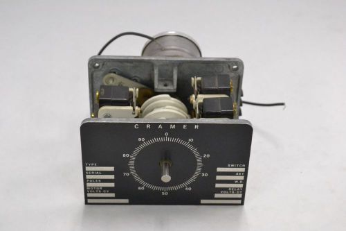 CRAMER COMPANY 540 0-100 3P POLE MODULE TIMER 15A AMP B333950