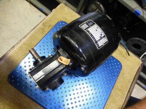 Bodine electric fractional horsepower gearmotor NCI-54RL 1/8 hp 1725 rpm 1.6A