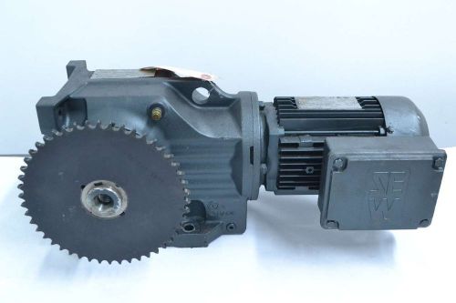 SEW EURODRIVE K67/A 1HP 230/460V-AC 1700RPM 3PH AC 90.04:1 GEAR MOTOR B442015