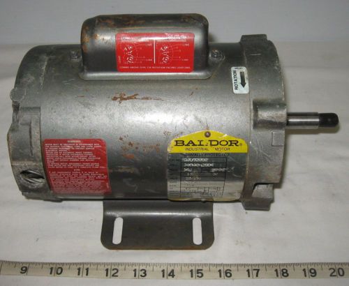 Baldor JL1205A AC MOTOR 1/3 HP 115/230 VAC, 1-PHASE, 56J FRAME, 5/8&#034; SHAFT