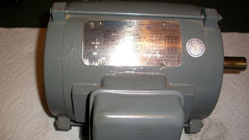 Sterling Electric Inc. JB0032DFA 3 HP. 3420 RPM. 208-230/460 V. 3ph.