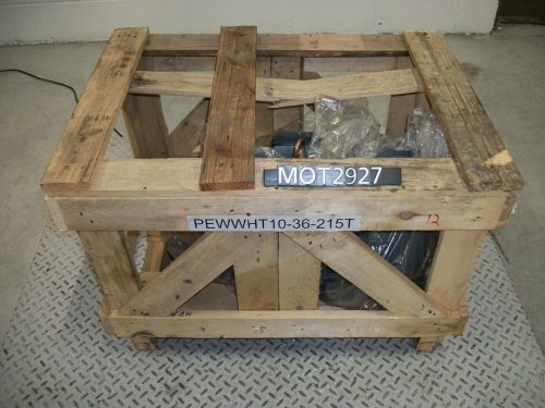 New worldwide 10 hp pewwht10-36-215t 215t frame motor (mot2927) for sale