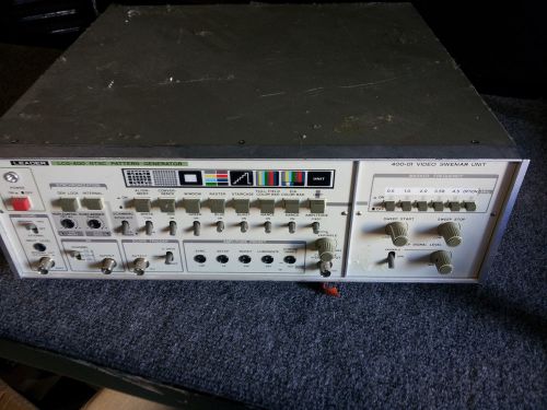 Leader LCG-400 NTSC Video Pattern Generator Test Equipment - Used