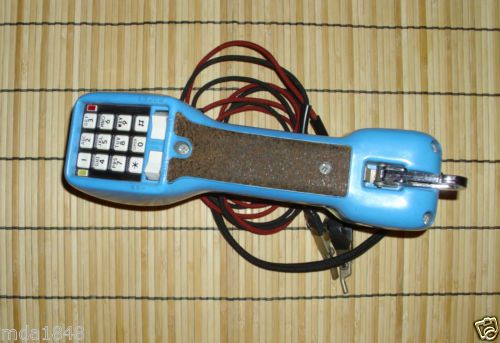 Harris TS21 Butt Set Linesman Telephone Splicing Phone