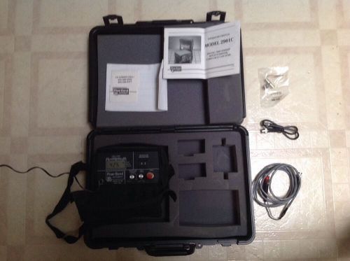 riser bond digital time domain reflectometer/cable fault locator