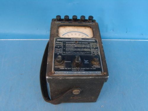 Herman Sticht Model B-5 Standco Megometer Industrial  Electric Power Calibrator