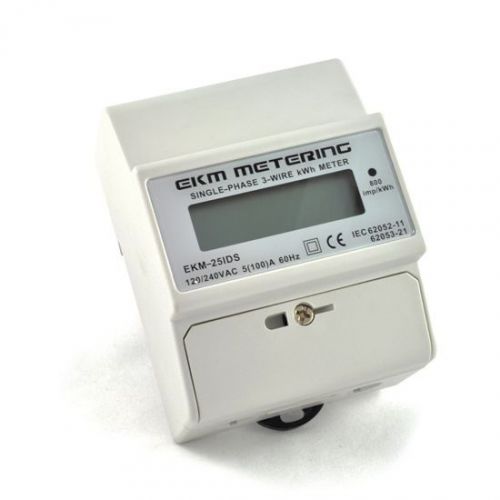 Kilowatt hour kwh sub meter 120/240v 100a #3 for sale