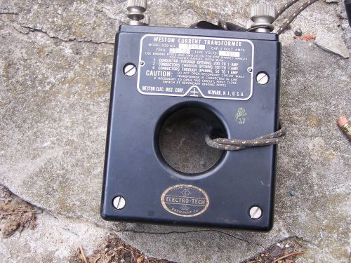 Weston Current Transformer  Model 3741