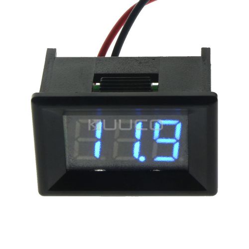 0.36&#039;&#039;digital 3 bit voltage meter dc 3.2 - 30.0v voltmeter blue led display for sale