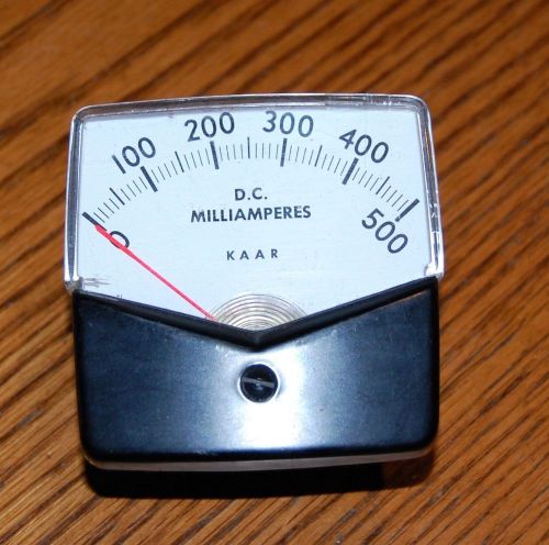 Kaar 2581 0-500 Milliamperes D.C.Meter