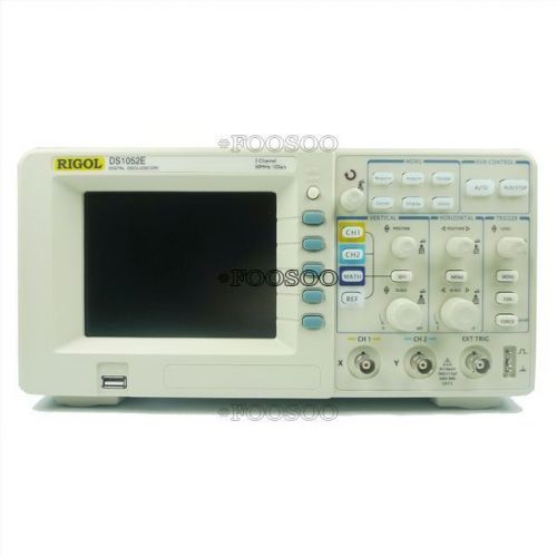 YEARS NEW OSCILLOSCOPE 1MPTS RIGOL 1GSA/S 50MHZ WARRANTY DS1052E DIGITAL 3