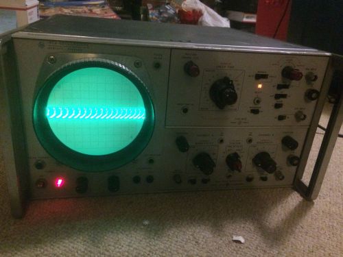 HP 140 A OSCILLOSCOPE hewlett packard vintage rare