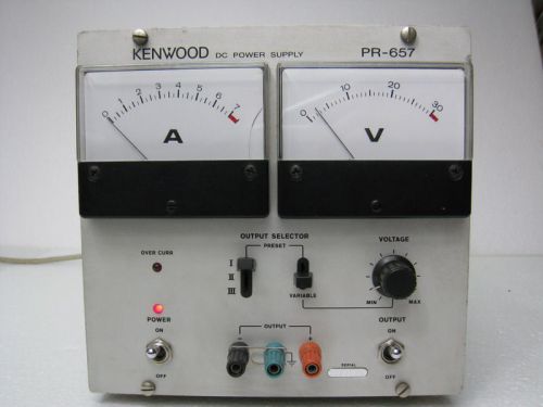 KENWOOD PR-657 DC Power Supply PR657