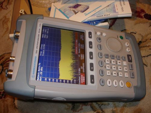 Rohde &amp; Schwarz FSH3 R&amp;S 3.13 Handheld Spectrum Analyzer Tracking Generator Opt.