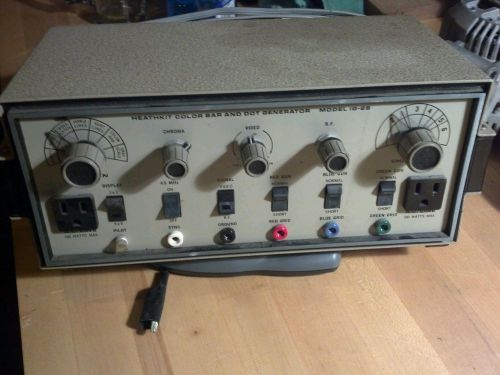 Heathkit Color Bar &amp; Dot Generator – Model 1G-2B