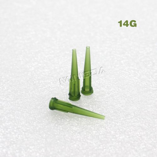 FREE SHIPPING!T/T 14G Dispenser Needle /Plastic Glue Dispenser Needle for sale