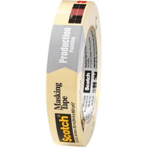 3M 2020-1A Scotch Masking Tape-1&#034; BEIGE MASKING TAPE