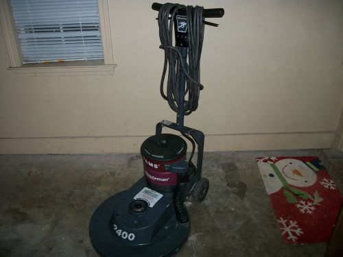 Minuteman 2400 pams burnisher floor buffer front runner polisher m24000-04 for sale