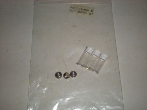 (LOT OF 3) NO NAME C-13-0001-07 SAPP 007 ORIFICE NOZZLE NEW