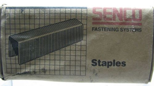 Senco G10BAB 5/8&#034;X 3/8&#034; 20Ga Galvanized Staple 5000 Per Box