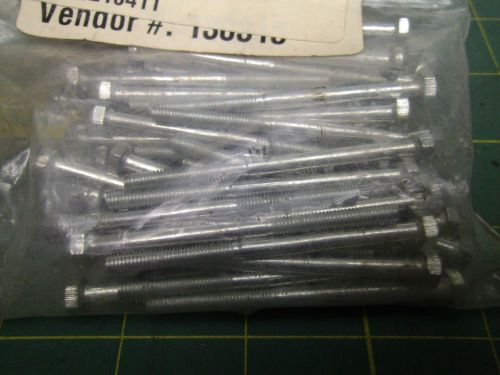 HEX CAP SCREWS M4 - 0.7 X 60 MM ZINC PLATED (QTY 50) #55926