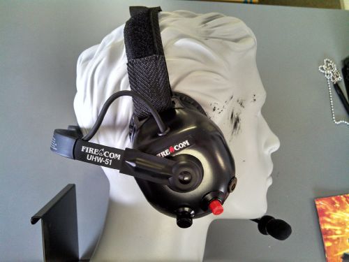 FIRECOM WIRELESS HEADSET - UNDER HELMET STYLE - UHW51 - WITH RADIO PTT