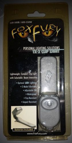 Fox fury -  tx-2 clip light - p/n 600-500b/600-550w for sale