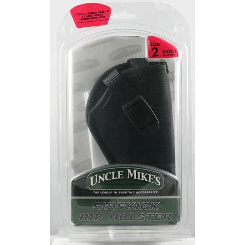 Uncle Mike&#039;s 8102-1 Black RH Sidekick Hip Holster Medium/Large-Frame Size 2