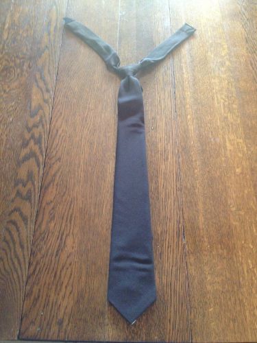 18&#034; Velcro Break Away Ties for Police Sheriff Deputy Security Corrections-Brown