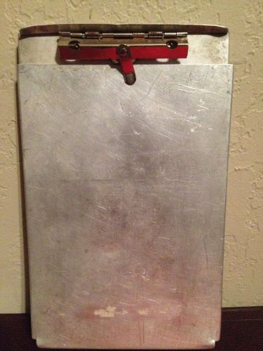 Used Aluminum Saunders MFG  Style AH-5795 Clipboard 8 Inch X 6 Inch