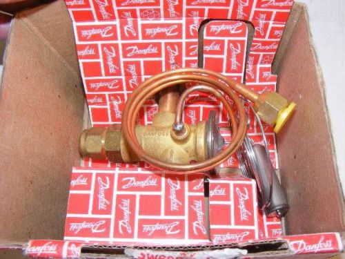 NOS DANFOSS 067L5857 THERMOSTATIC EXPANSION VALVE, TR6, R22 Orifice 12.95kw/3.70