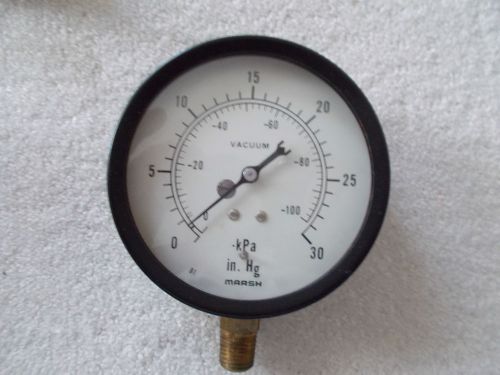 VACUUM GAGE 3.5 1/4 BM 30 VAC/-100 #J8405