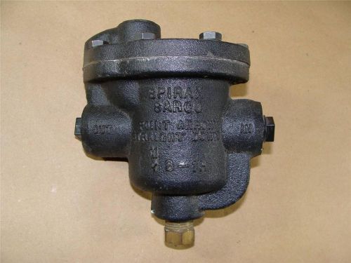 SPIRAX-SARCO B1H-75 1/2&#034; CAST IRON MECHANICAL INVERTED BUCKET STEAM TRAP 75 PSI