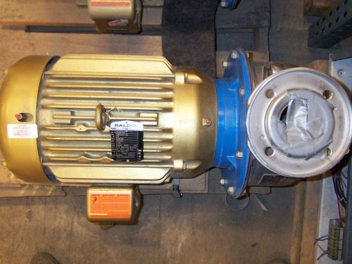 GOULD PUMP BALDOR MOTOR 1765 RPM 15 hp  28SHK6 230/460 volt frame 254jm tefc