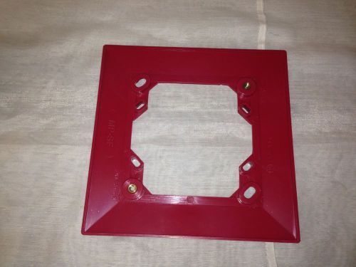 1 vintage system sensor mp-sf semi-flush mounting plate red wall for sale