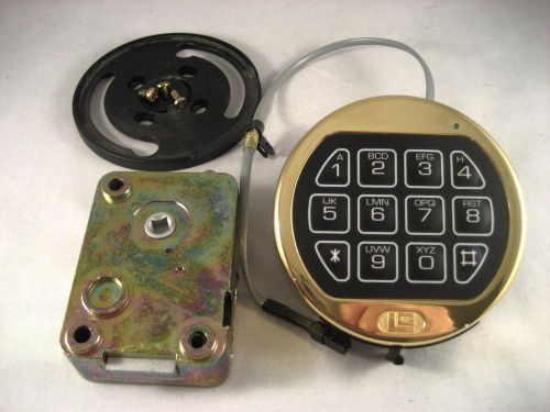 LAGARD ELECTRONIC DIGITAL KEYPAD SAFE LOCK - GOLD TONE