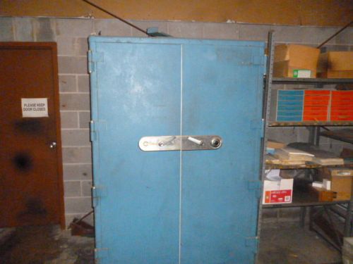 LARGE mosler safe 2 door great 4 GUNS cash Vault Steel over 6 feet heavy duty