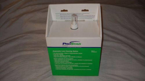 ProStar LENS CLEANING STATION By Praxair Lens Cleaner 16 oz Bottle 1200 Tissues