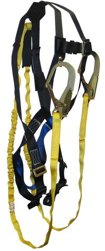 FALLTECH 700759Y3RY FT BASIC HARNESS WITH Y LEG INTERNAL SHOCK ABSORBING LANYARD