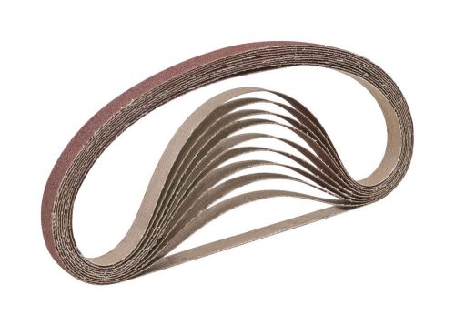 2&#034; x 48&#034; aluminum oxide sanding belts 36 grit xbacking usa 10 pack cgw 61117 for sale
