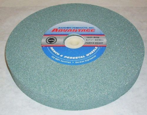 Green Silicon Carbide Abrasive 8&#034;Grinding Wheel 80 Grit