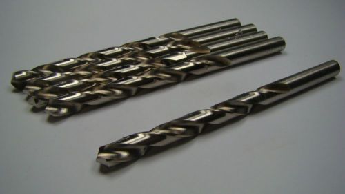 Jobber Length Drill Bits &#034;N&#034; 0.3020&#034; 118 Deg HSS Bright USA Qty 5 [053]