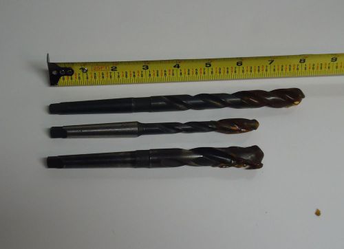 MORSE TAPER SHANK BITS. Union Twist &amp; Drill, U.S.A., PTD