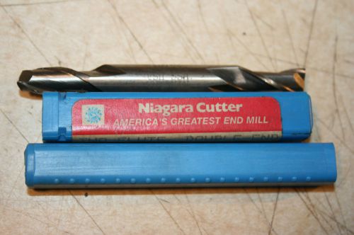 Niagara Cutter 28101  5/16X3/8X9/16 2 FLUTE HSS DOUBLE END MILL