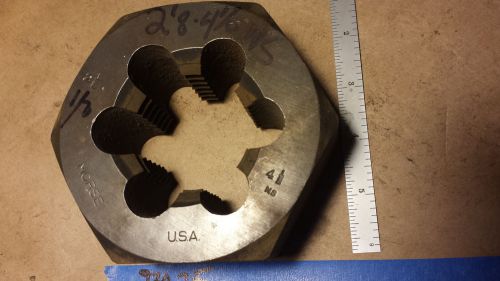 2-1/8-4-1/2 ns  X 4&#034; hex die  Morse USA  (930-35)