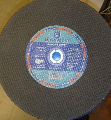 Husqvarna 14&#034; x 5/32&#034; x 1&#034; Metal Cutting Wheel/Blade