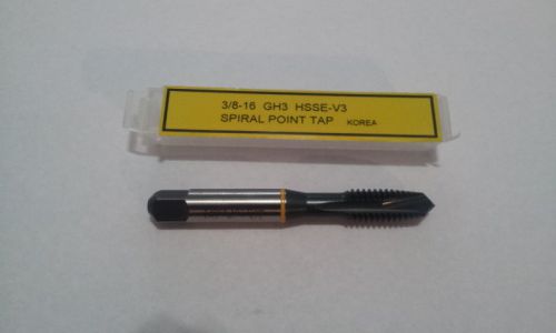 3/8-16 GH3 HSSE-V3 SPIRAL POINT TAP