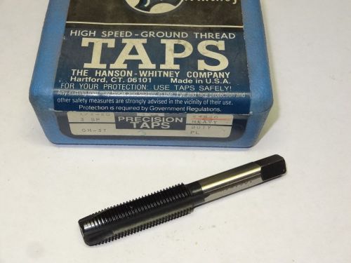 HANSON WHITNEY 1/2-20 NF GH-3T 3FL Plug Heavy-Duty Oxide Spiral Point Tap USA